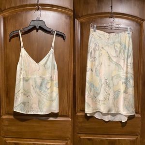 Habitual 2pc Cami & Skirt